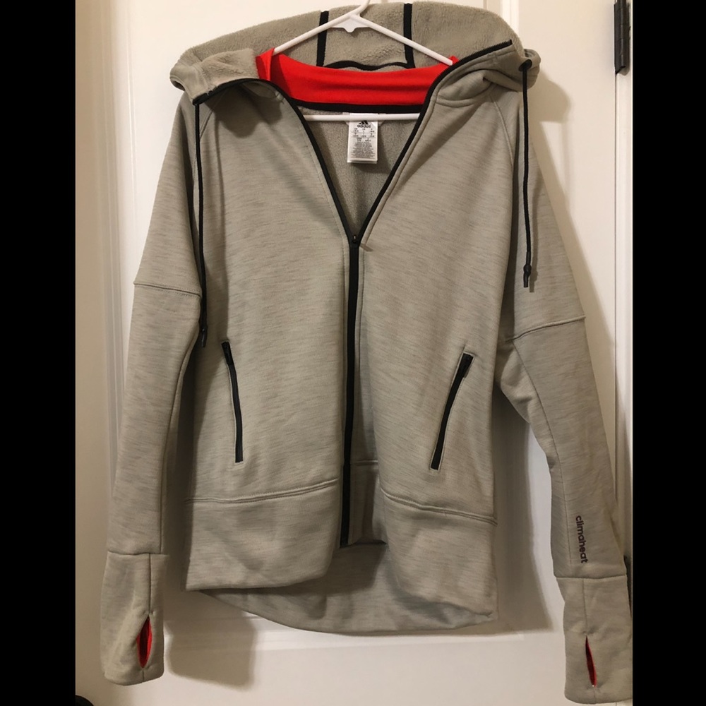 Men’s Adidas Climaheat Zip-Up fleece jacket